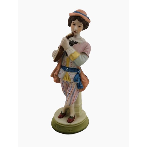 Ardalt Porcelain Figurine Male Musician 6266A Hand Painted Japan Vintage - Picture 8 of 10
